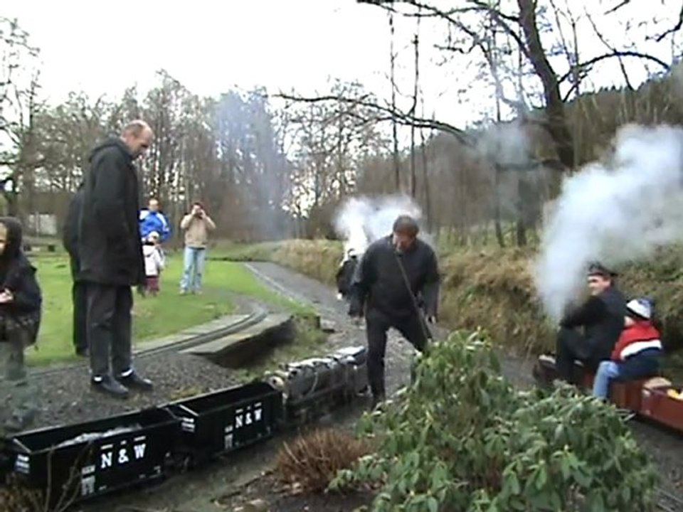 Rangierarbeiten mit Öl-heinrich und seiner ölgefeuerten br44