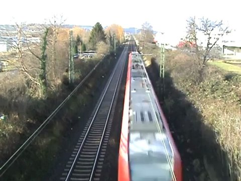 BR425 von Bonn nach Köln bei Bonn Alfter / Roisdorf