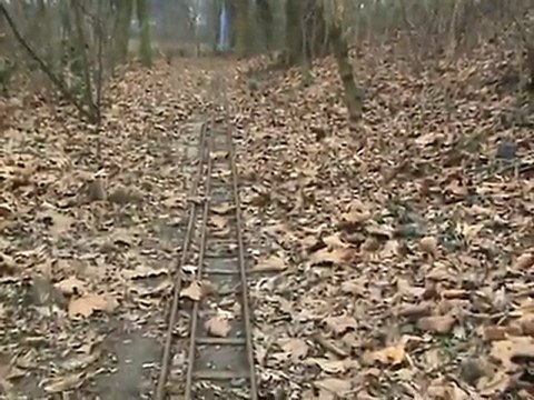 Rundgang über die Anlage der Dampfbahn Leverkusen