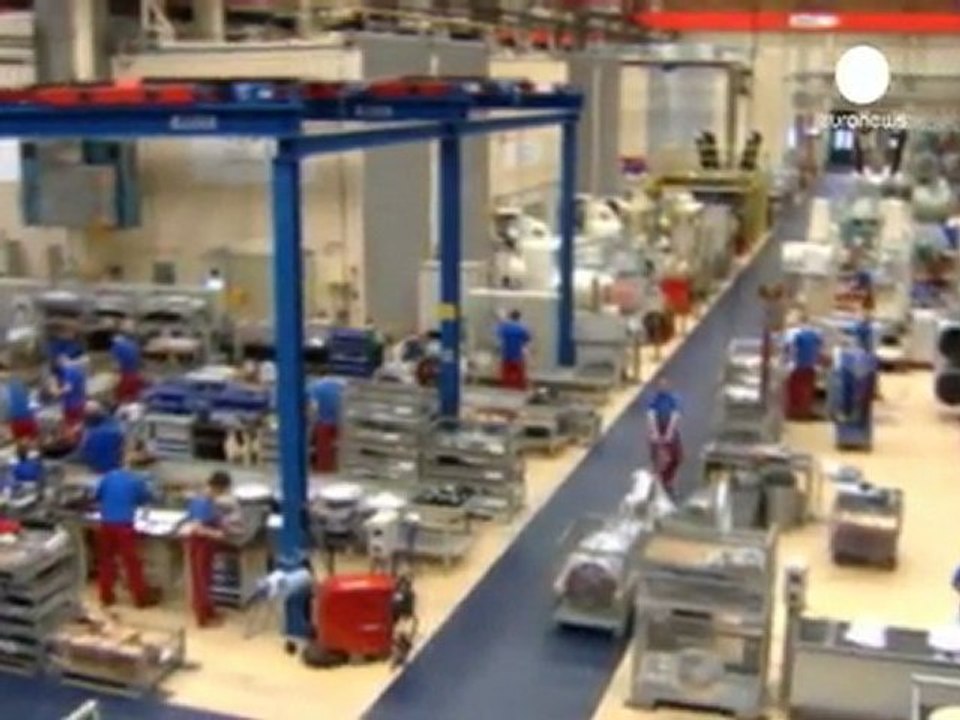 El clima industrial en la eurozona sigue en contracción