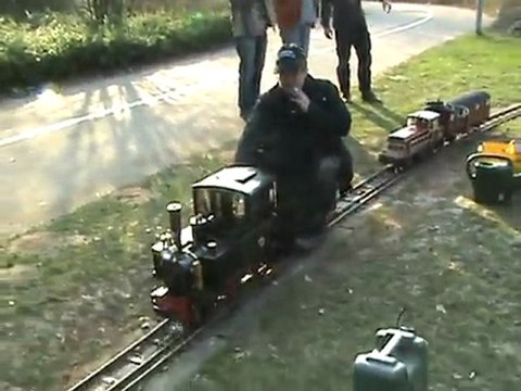 Blick in die Feuerkammer einer O&K fünf Zoll Feldbahnlok