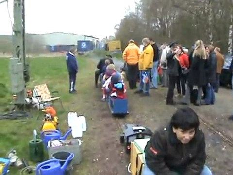 Rundgang über den vollen Bahnhof Dampfbahnclub Sprockhoevel