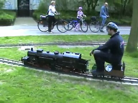 BR96 verläßt den Hbf Stadtpark Leverkusen