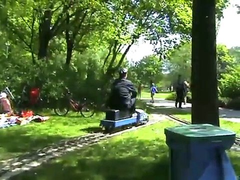 Köf III durchfährt den Bhf der Dampfbahn Leverkusen