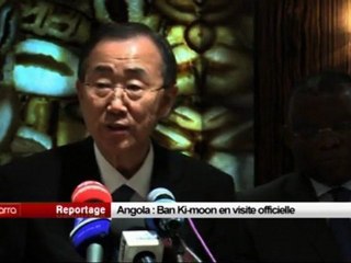 Angola - Ban Ki-moon en visite officielle