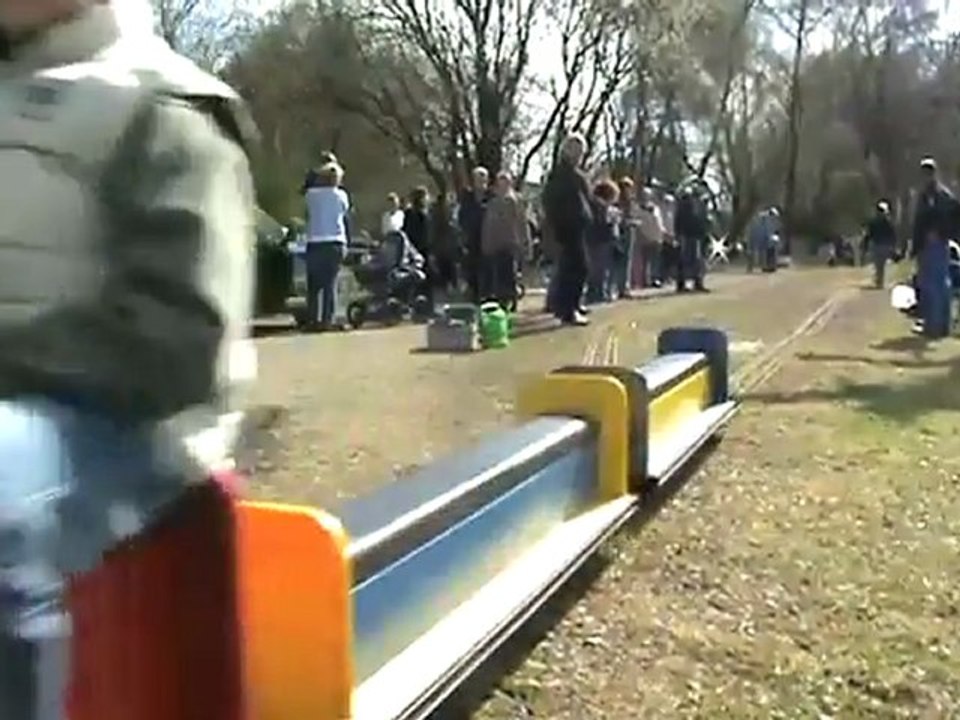 Durch - und Ausfahrt sämtlicher Lokomotiven des Fahrtages