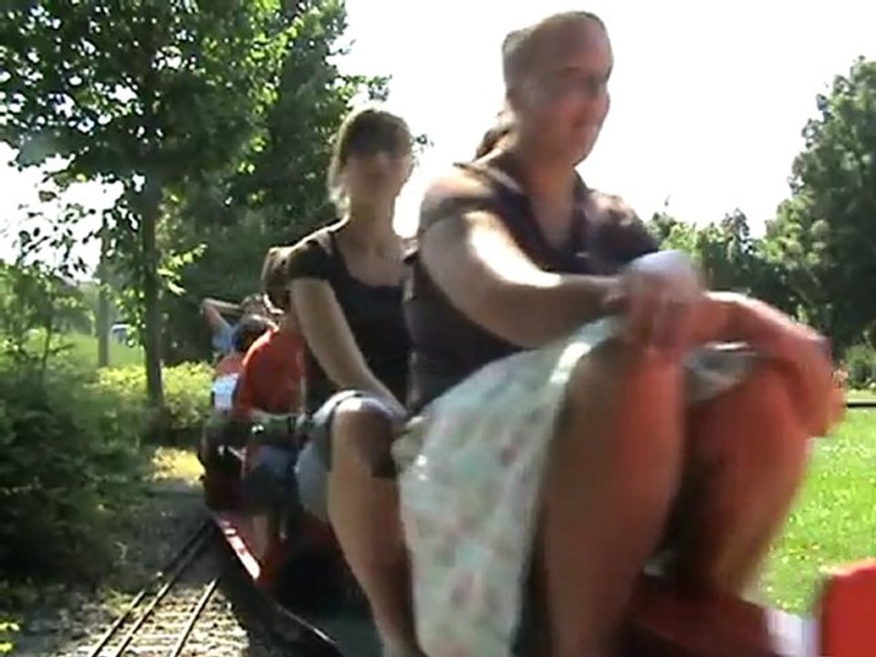 BR 99 auf 7,25 Zoll Spur Publikumszug in Hamm Maximilianpark