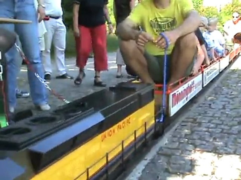 Bahnhofsbetrieb im Maxipark Hamm mit Ami-Lok und BR99