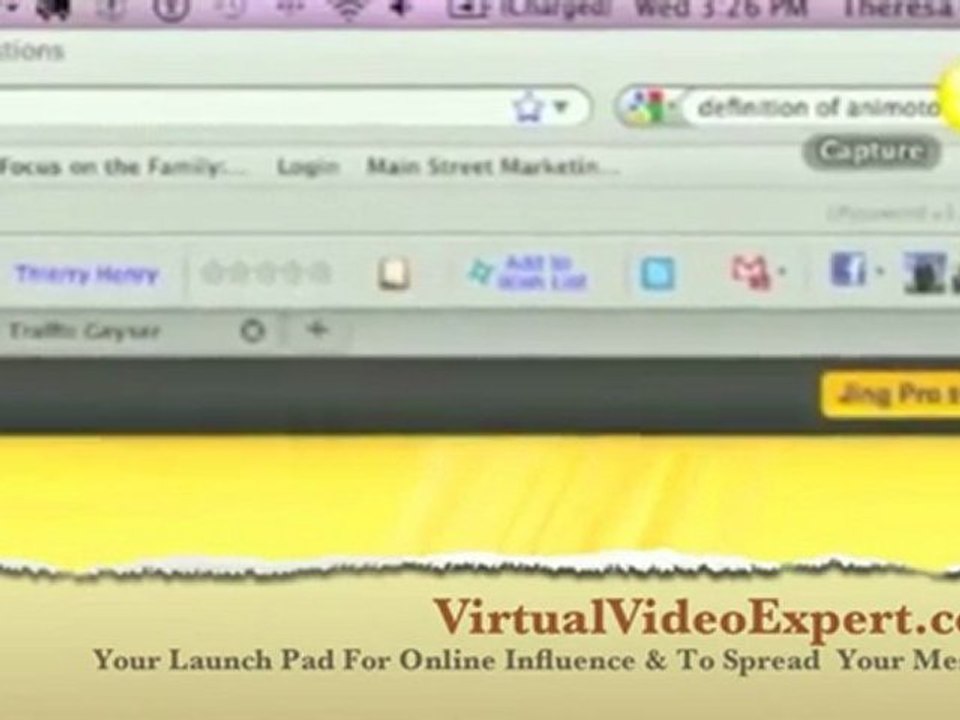 Cha Jing Goes The Cash Machine-Video Submission