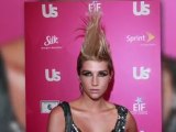 Ke$ha's New Studded Hairstyle