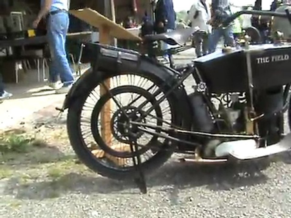Dampfmotorrad von 1908 in Lindlar