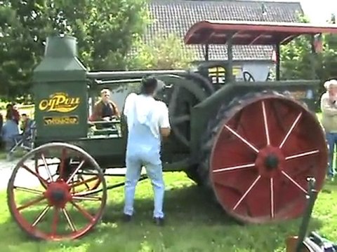 Rumely Oil Pull Kerosin - Lokomobile Start in Lindlar