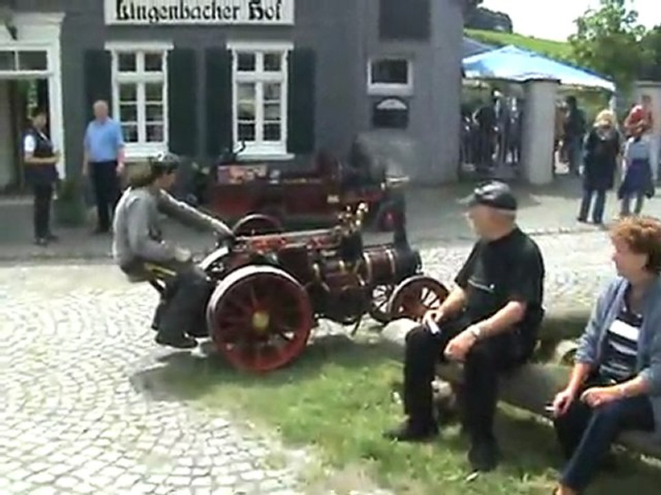 Fowler und andere kleine lokomobile in lindlar