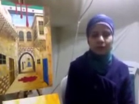 فري برس ادلب رسالة من فنانه تشكيلة تهجيرها من جسر الشغور