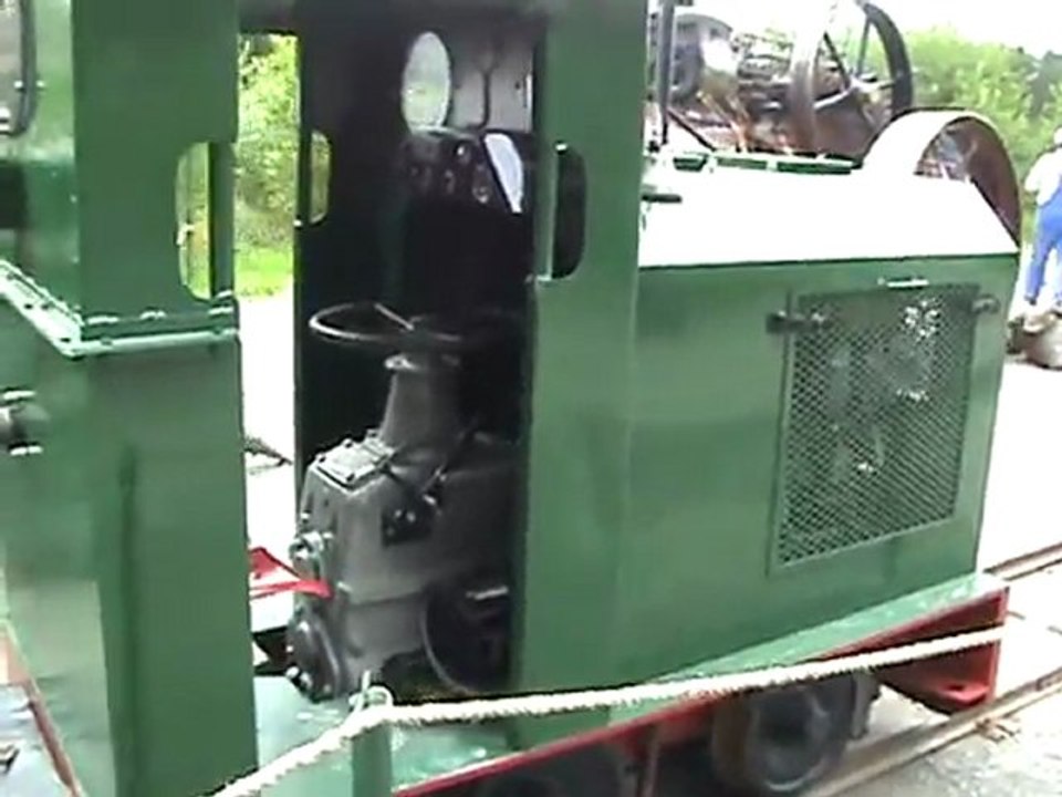 Dampfsteinbrecher Lokomobile Diema Feldbahnlokomotive