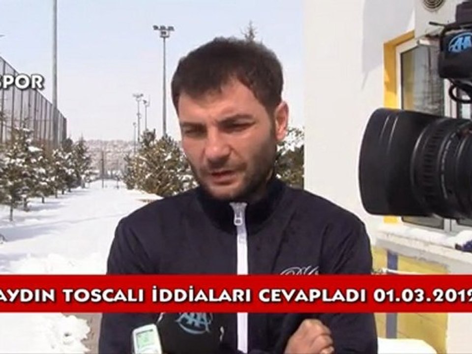 Ankagücü kaptanı Aydın Toscalı iddiaları cevapladı...