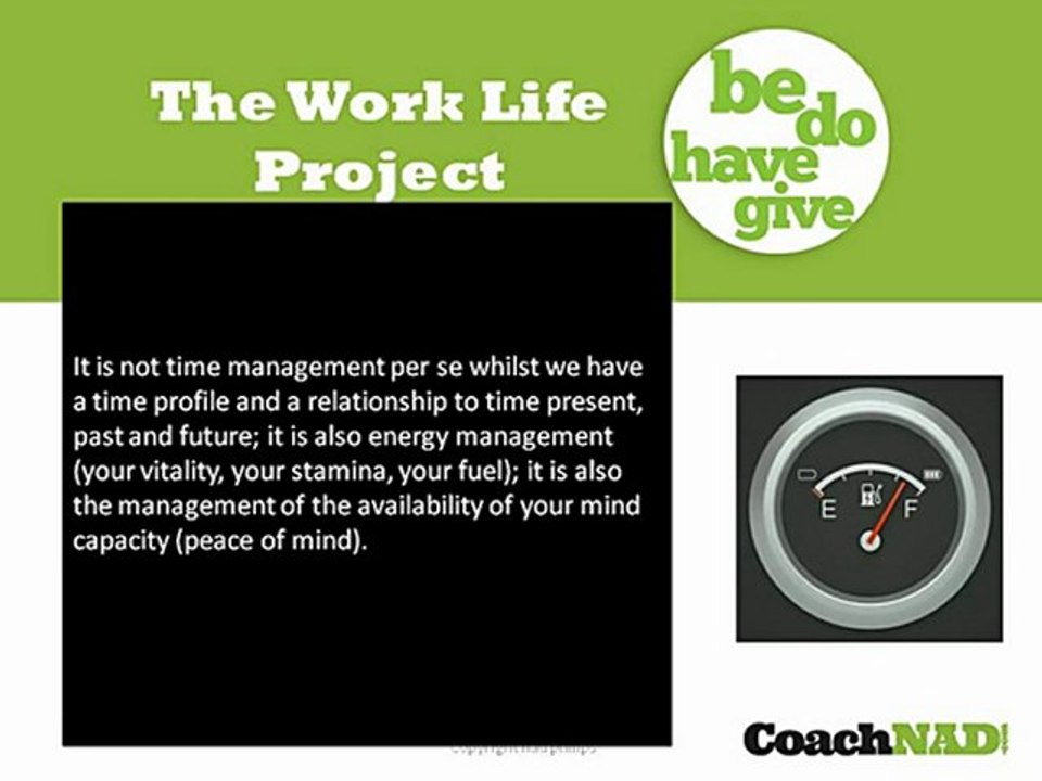 Career Change Advice | Learn How To Manage Your Energy