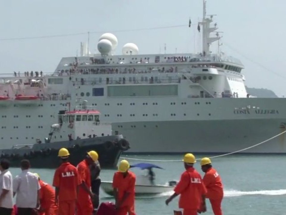 Horror-Kreuzfahrt: Passagiere der "Costa Allegra" erleichtert
