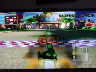 Mario Kart Coconut Mall Shortcut