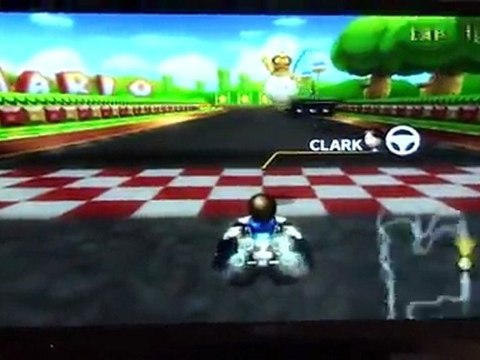 Mario Kart shortcut GCN Mario Circuit.