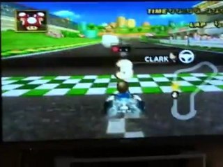 Mario Kart shortcut Luigi circuit