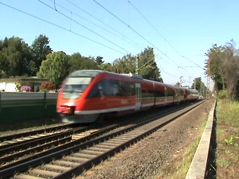 Bombardier Talent auf dem Weg ins Ahrtal zwischen Rolandswerth und Bonn-Bad Godesberg