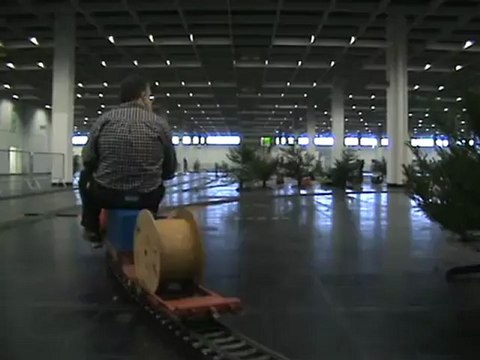 BR 152 auf fünf Zoll Spur auf dem Kölner Echtdampftreffen 2008 in der Messe Köln 02