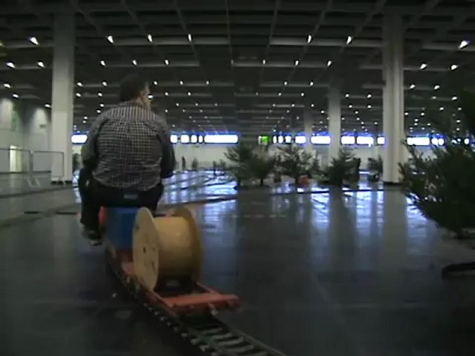 BR 152 auf fünf Zoll Spur auf dem Kölner Echtdampftreffen  2008 in der Messe Köln 02