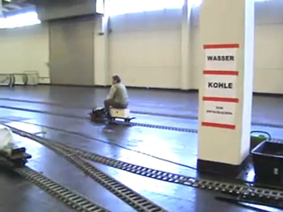 Kölner Echtdampftreffen 2008 Kö auf der fünf Zoll Hauptstrecke