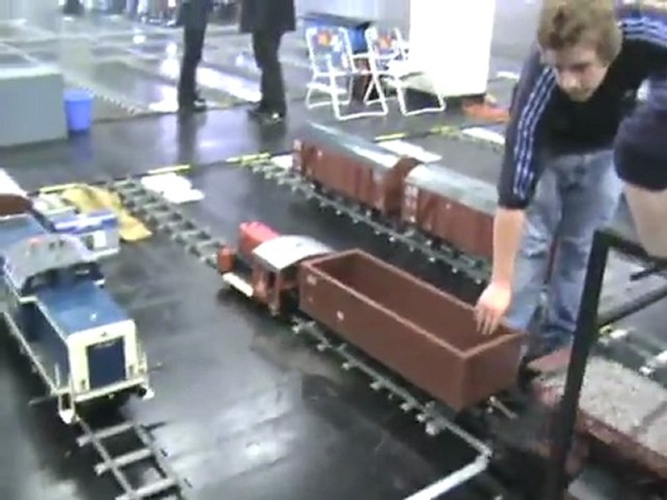 Echtdampftreffen Köln 2008 Betriebsalltag im BW Köln-Messe mit Schiebebühnenaction