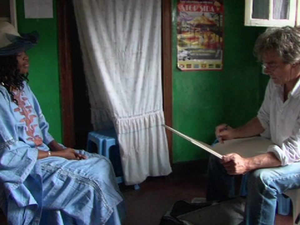Portrait de Thérèse - "Africaines des Grands Lacs" de Titouan Lamazou