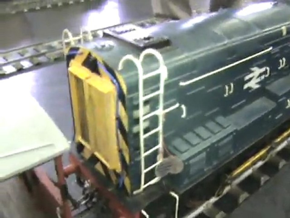 Echtdampftreffen Köln 2008 British Class 08 Shunter wird vorgestellt