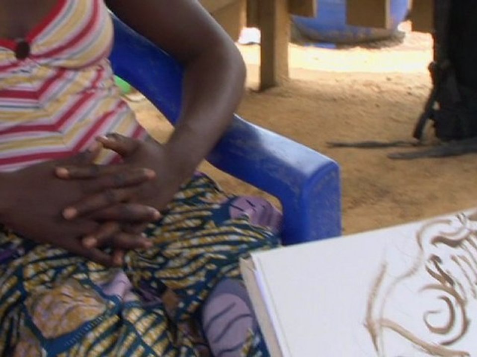 Portrait de Rachel - "Africaines des Grands Lacs" de Titouan Lamazou