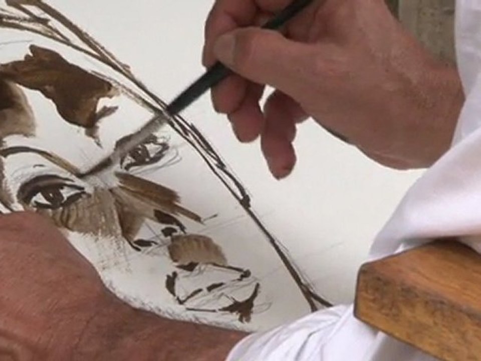 Portrait de Sindra - "Africaines des Grands Lacs" de Titouan Lamazou