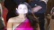 Amisha Patel Looks Very Hot In Saree At Grand Wedding Reception Party