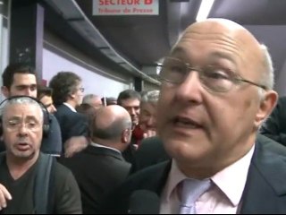 La réaction de Michel Sapin après le meeting de François Hollande 0 lyon