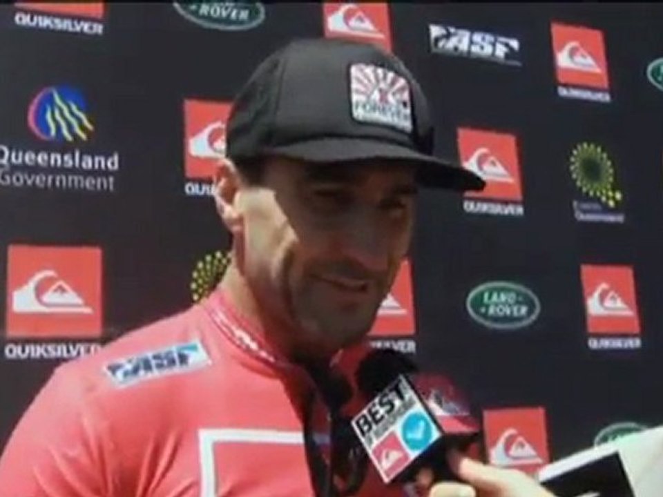 Surfing: Parkinson mit Rekordpunktzahl