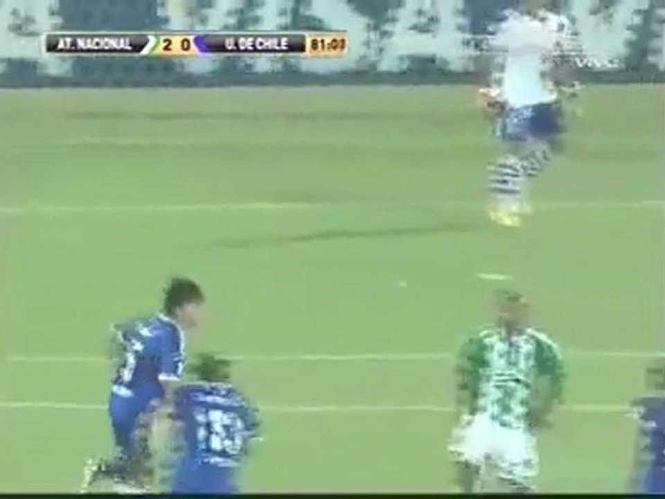 Fecha 1 - AT. Nacional 2 Vs U.de Chile 0