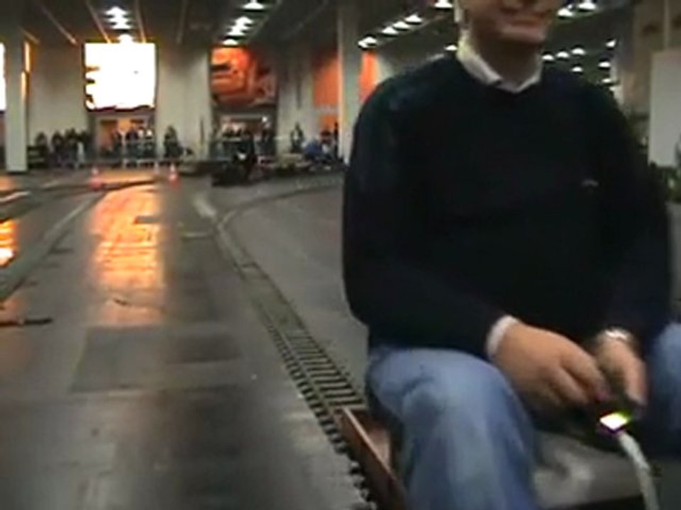 Echtdampftreffen Köln 2008 Glückliche Lokführer auf V320 und Dampflok