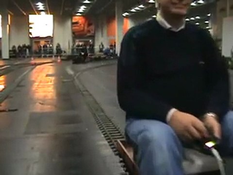 Echtdampftreffen Köln 2008 Glückliche Lokführer auf V320 und Dampflok