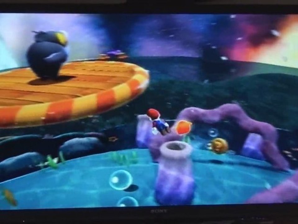 Super Mario Galaxy 2 Cosmic Cove Galaxy