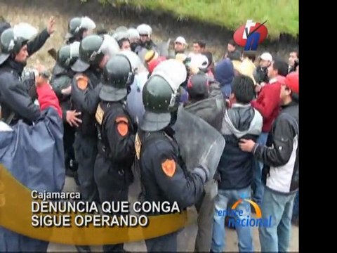 Cajamarca Presidente regional ingresa a la fuerza a proyecto minero Conga
