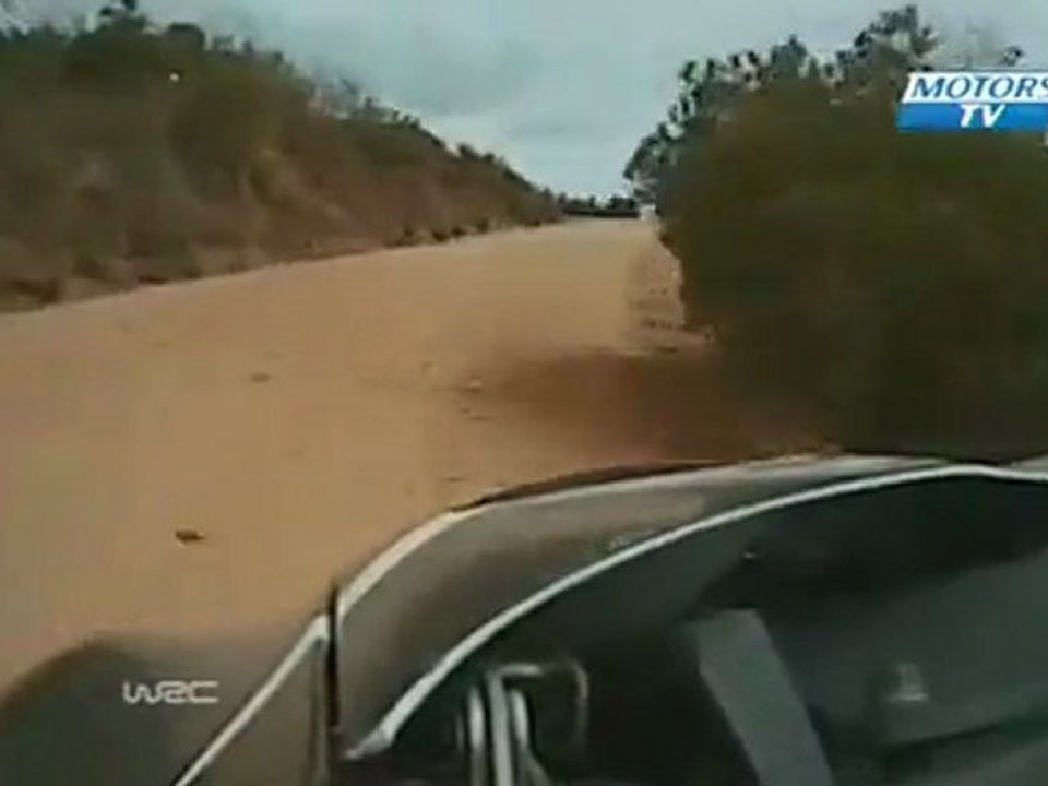 WRC Rally Portugal 2011 Kimi Räikkönen onboard Day 2