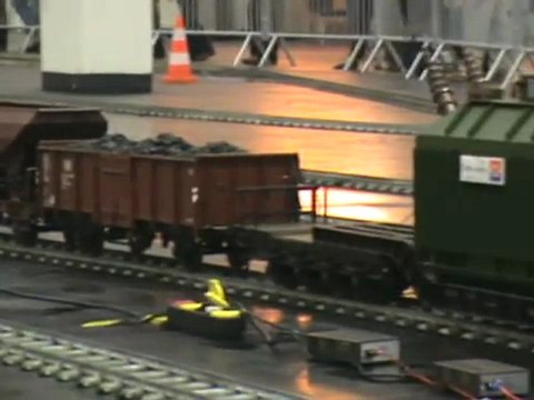 Kölner Echtdampftreffen 2008 Drehscheibenmitfahrt 02 im fünf Zoll BW Köln-Messe