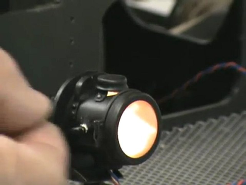 Kölner Echtdampftreffen 2008 Eine im Bau befindliche 7,25 Zoll BR80 läuft mit Druckluft auf dem Rollenprüfstand