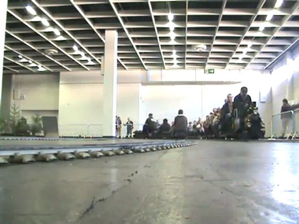 Echtdampftreffen Köln 2008 Ich bin völlig am Boden beim fünf und sieben Zoll Verkehrsknotenpunkt