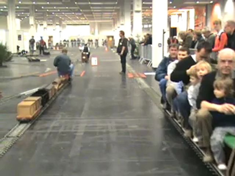 Livesteam Meeting in Cologne 2008 Several steamlocos are puffing arround