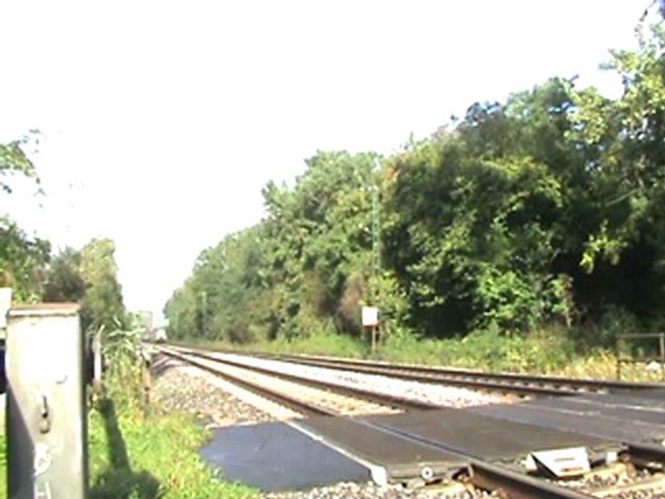 BR152 und BR155 mit Containerzügen bei Rheinbreitbach