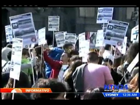 Principales sindicatos de España convocaron nuevas manifestaciones en contra de la reforma laboral