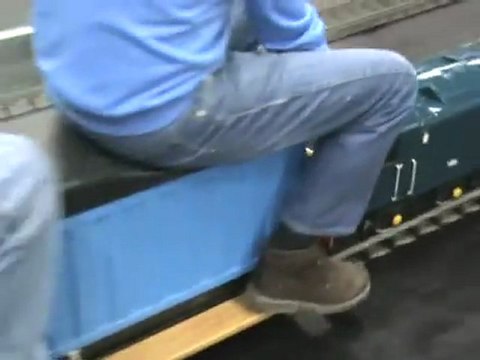 Livesteam Meeting Cologne 2008 BR01, Prussian T3 and a Stainz, BR55 British steamloco and dieselloco